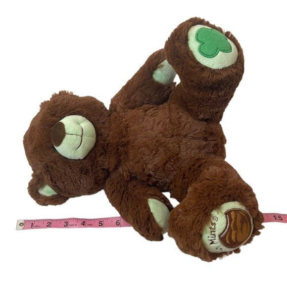 Build-A-Bear Girl Scouts Thin Mint Cookie Teddy Bear Plush Stuffed Animal Brown - Picture 12 of 15